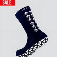 GRIP SOCKS MIDCALF LENGTH BLACK | ALKO-TEK's Superior Grip Socks