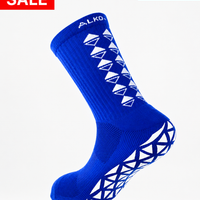 GRIP SOCKS MIDCALF LENGTH RED
