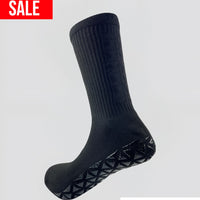GRIP SOCKS MIDCALF LENGTH WHITE