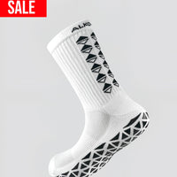 GRIP SOCKS MIDCALF LENGTH WHITE