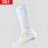 GRIP SOCKS MIDCALF LENGTH WHITE