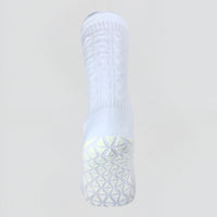White Midcalf Compression Grip Socks
