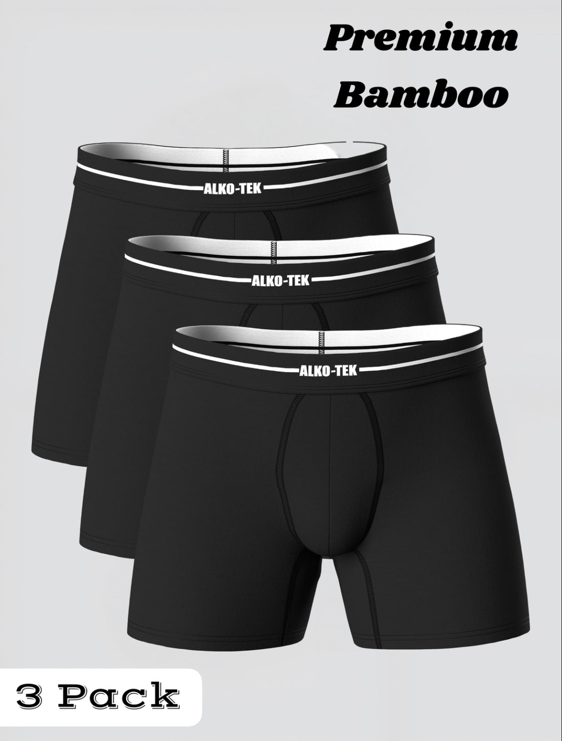 Bamboo Boxers - 3 Pack