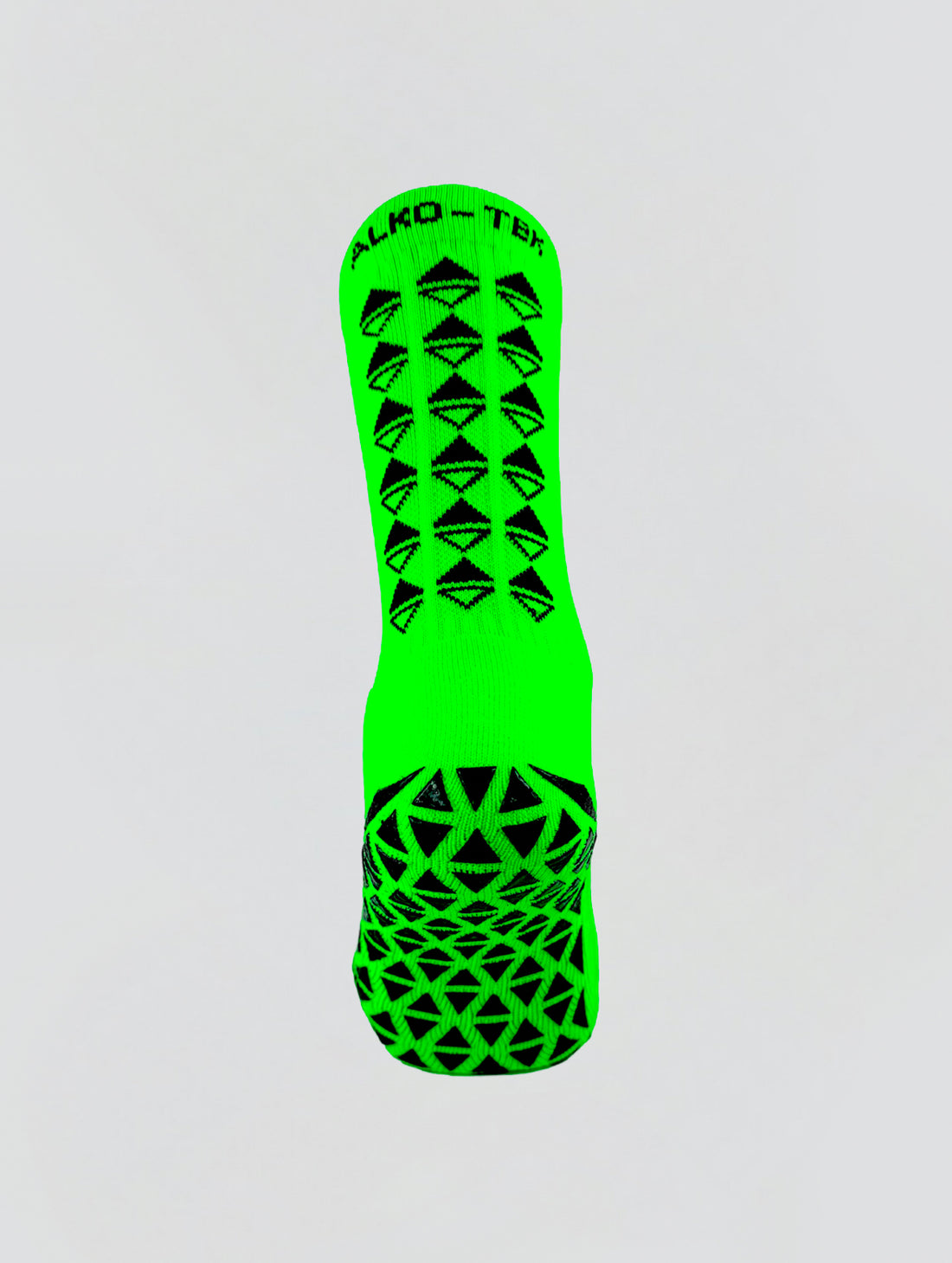 NEON GREEN GRIP SOCKS