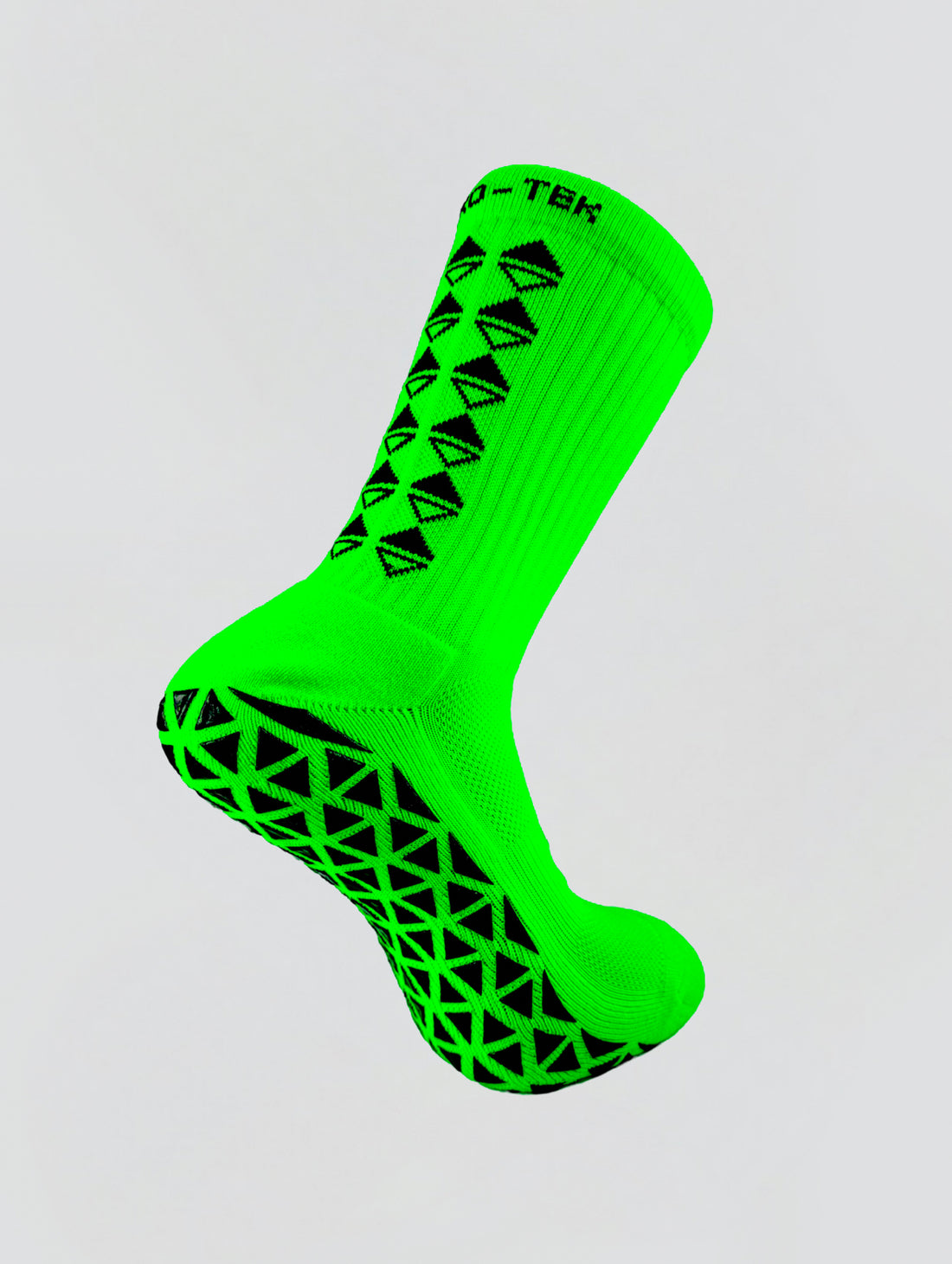 NEON GREEN GRIP SOCKS
