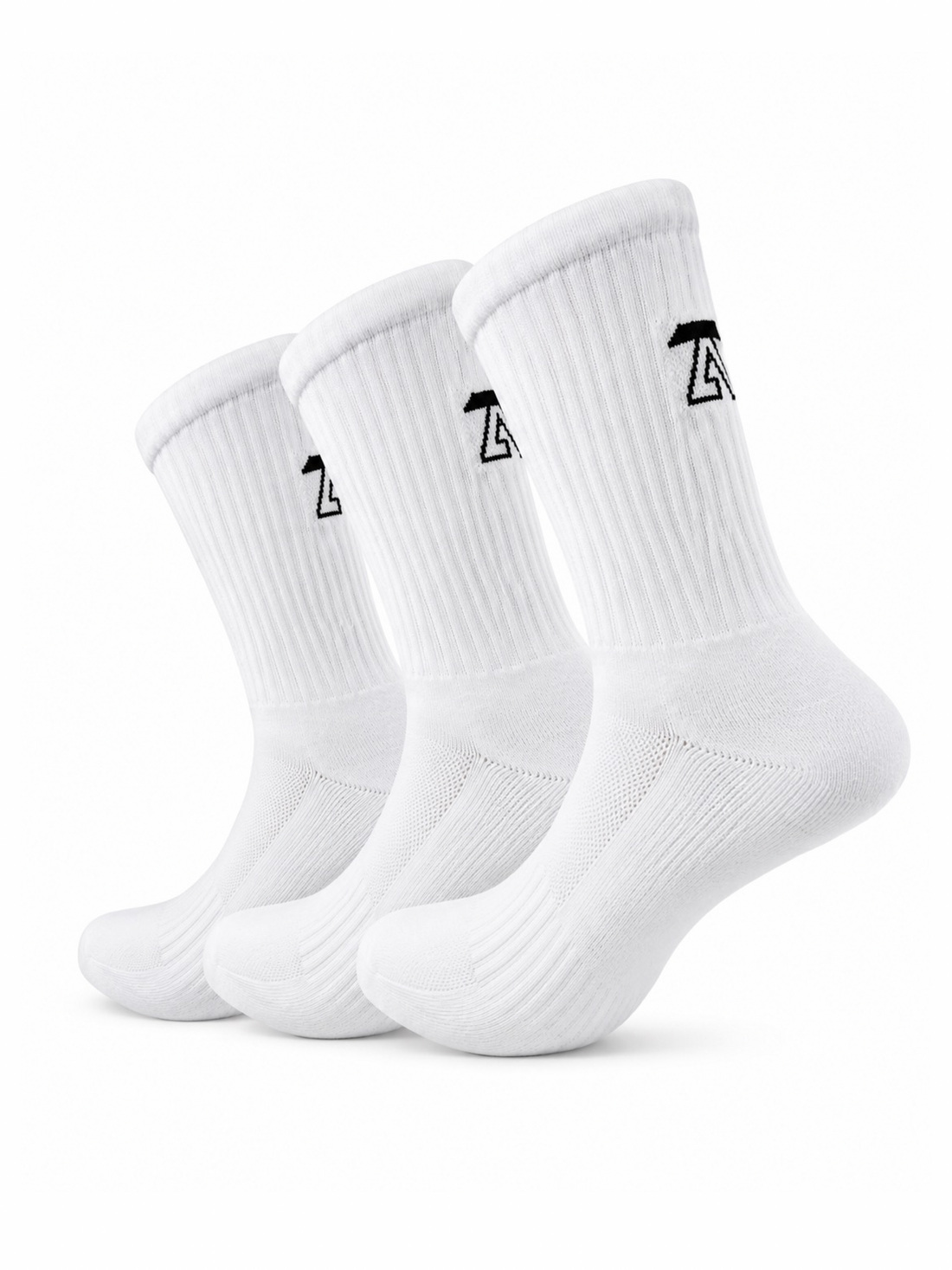 PREMIUM CREW SOCKS - 3 PAIRS