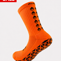 NEON GREEN GRIP SOCKS