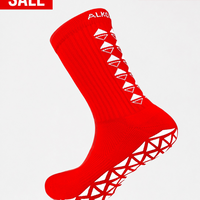 GRIP SOCKS MIDCALF LENGTH WHITE