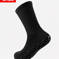GRIP SOCKS MIDCALF LENGTH WHITE