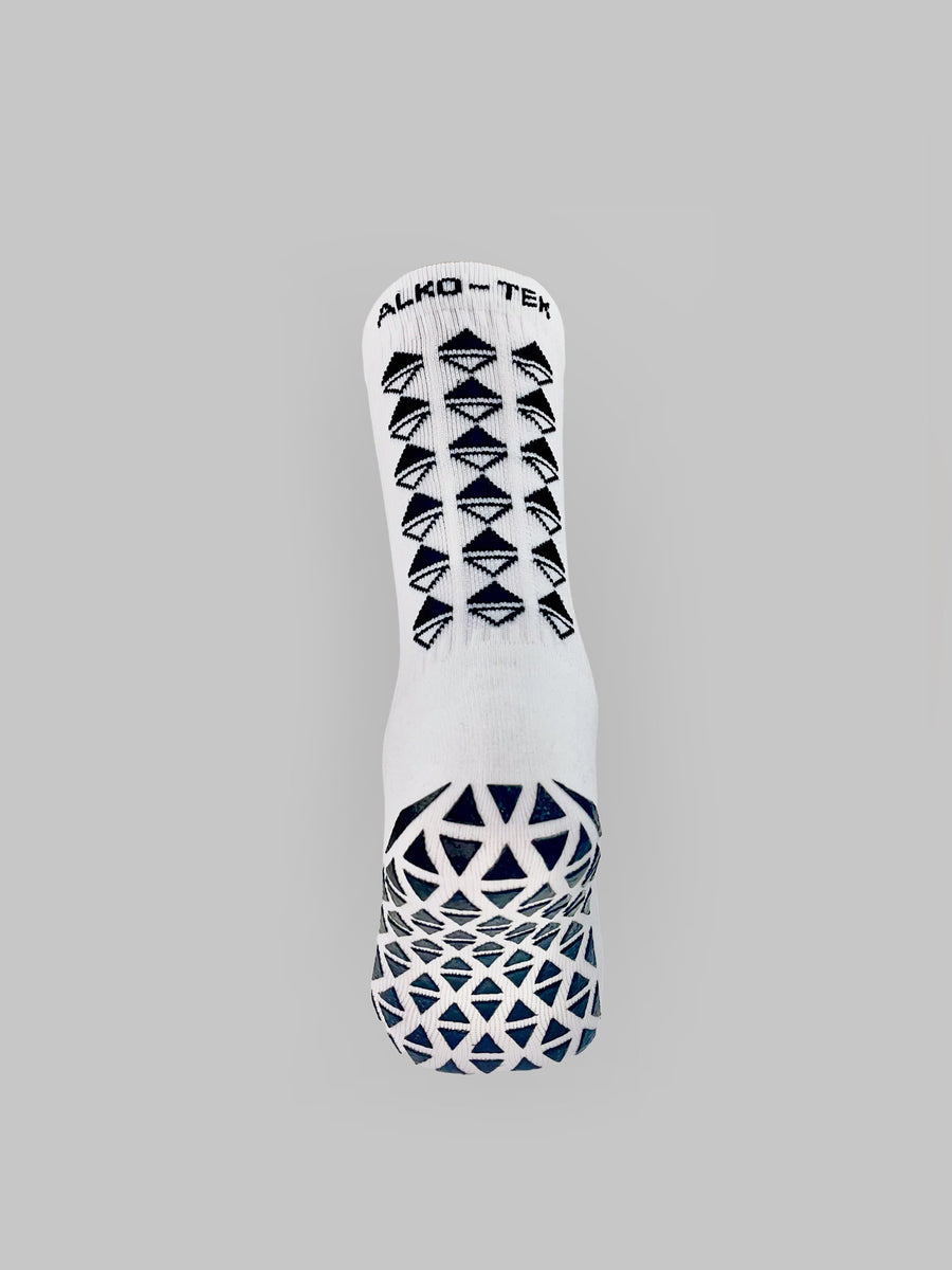 White Non-Slip Grip Socks