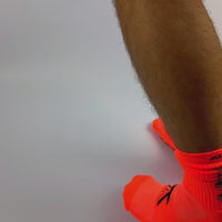 NEON ORANGE GRIP SOCKS
