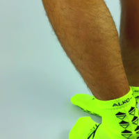 NEON ORANGE GRIP SOCKS
